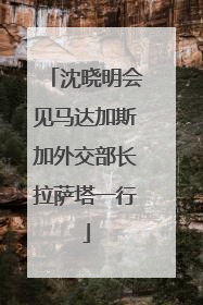 沈晓明会见马达加斯加外交部长拉萨塔一行